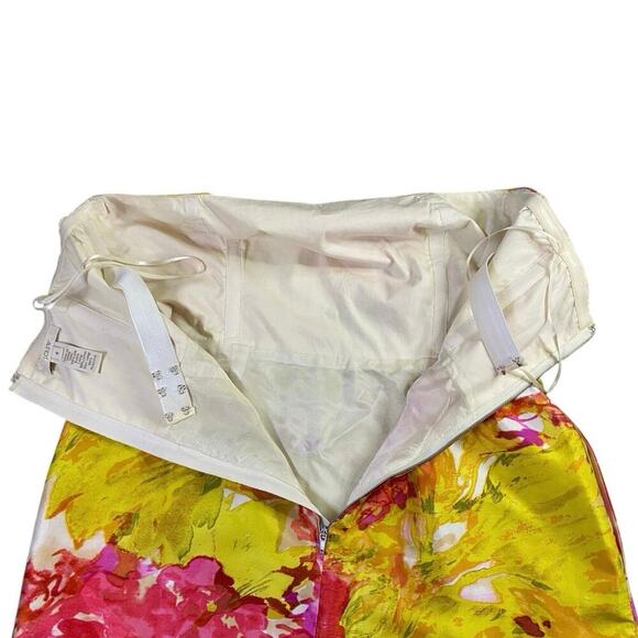 J.Crew Strapless Impressionist Silk Mini Dress - 6 - Picture 6 of 6